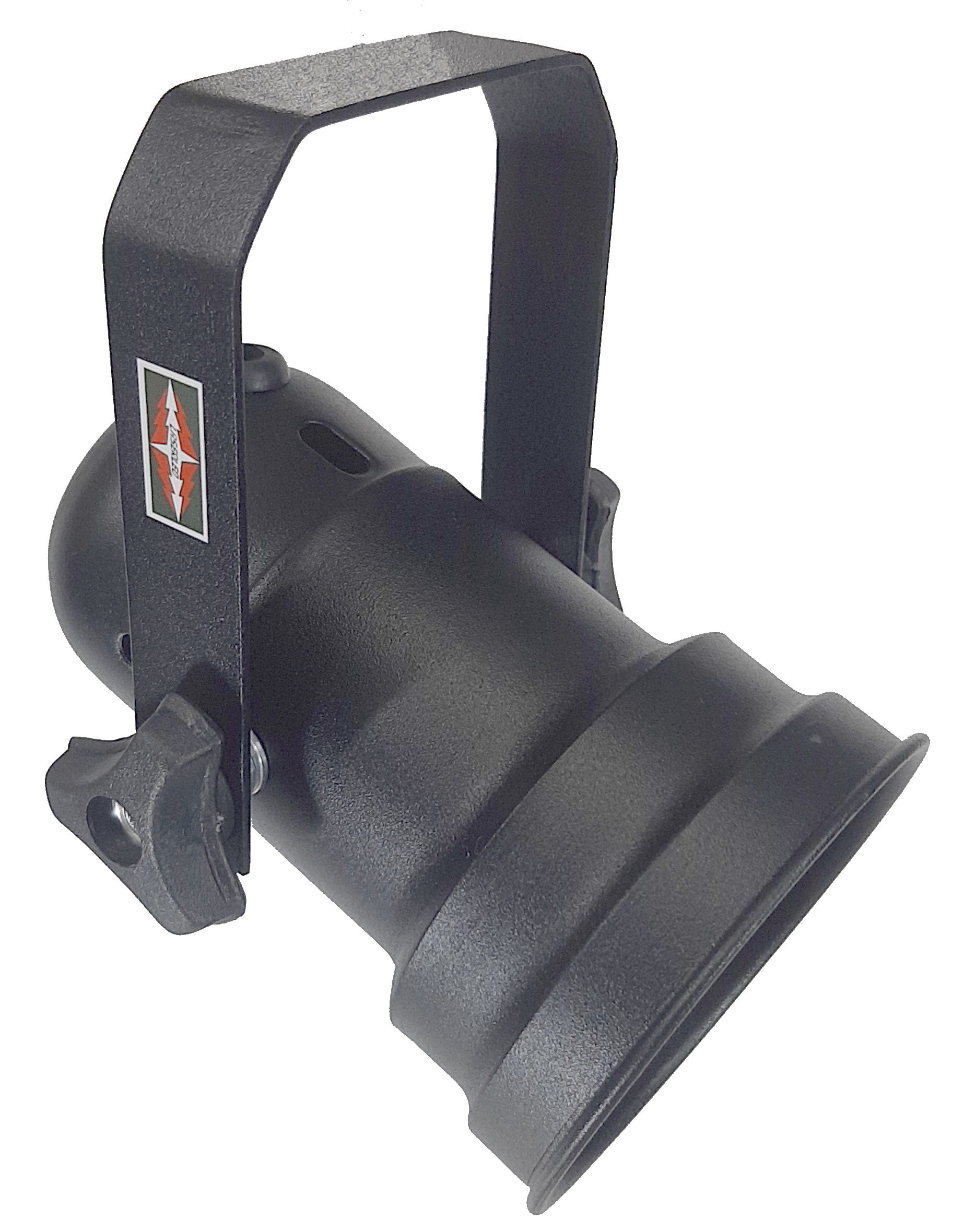 SPOT BOJO PAR 20 SEM PORTA GELATINA PRETO SOBREPOR - LASERLED DO BRASIL